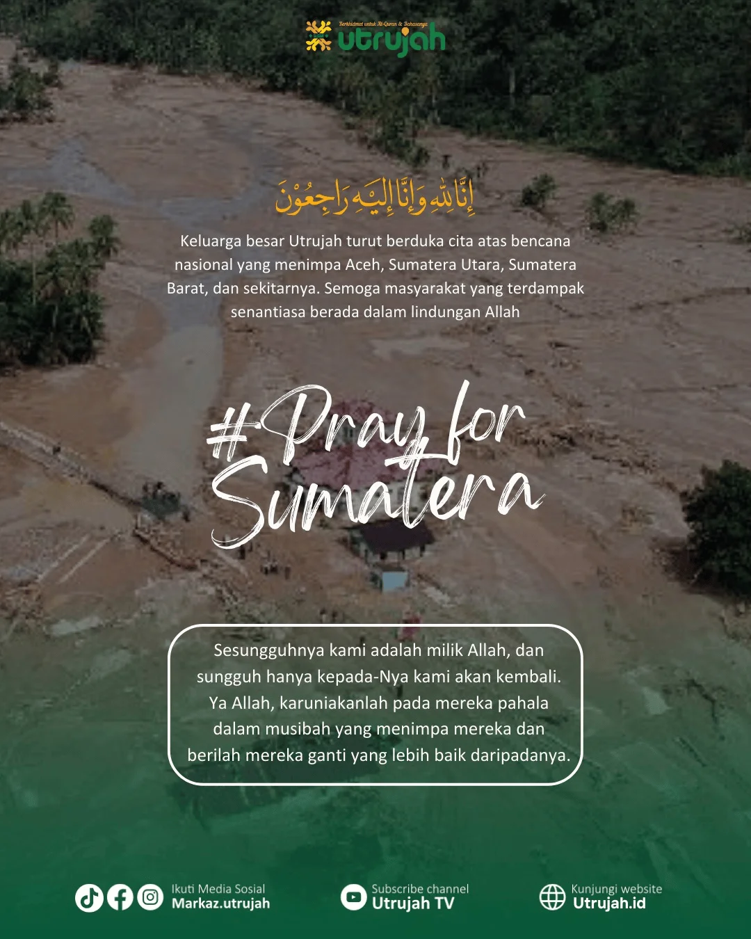 Bencana Alam Sumatera – Turut Berduka Cita